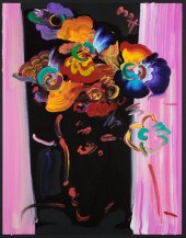 PETER MAX ACRYLIC OVER OFFSET
