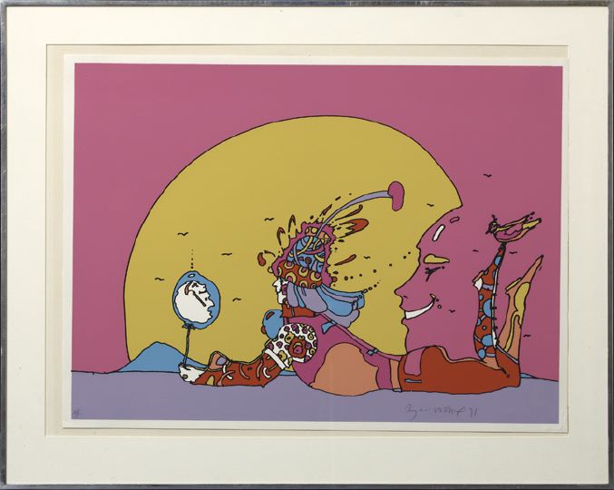 Peter Max (American, b. 1937) 