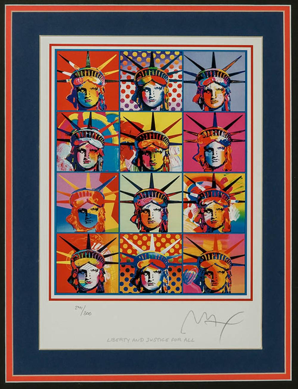 PETER MAX (AMERICAN B. 1937),