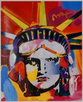 PETER MAX (AMERICAN B. 1937),