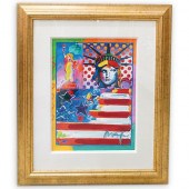 PETER MAX (AMERICAN B. 1937)"