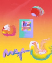 Peter Max, (American b 1937),
