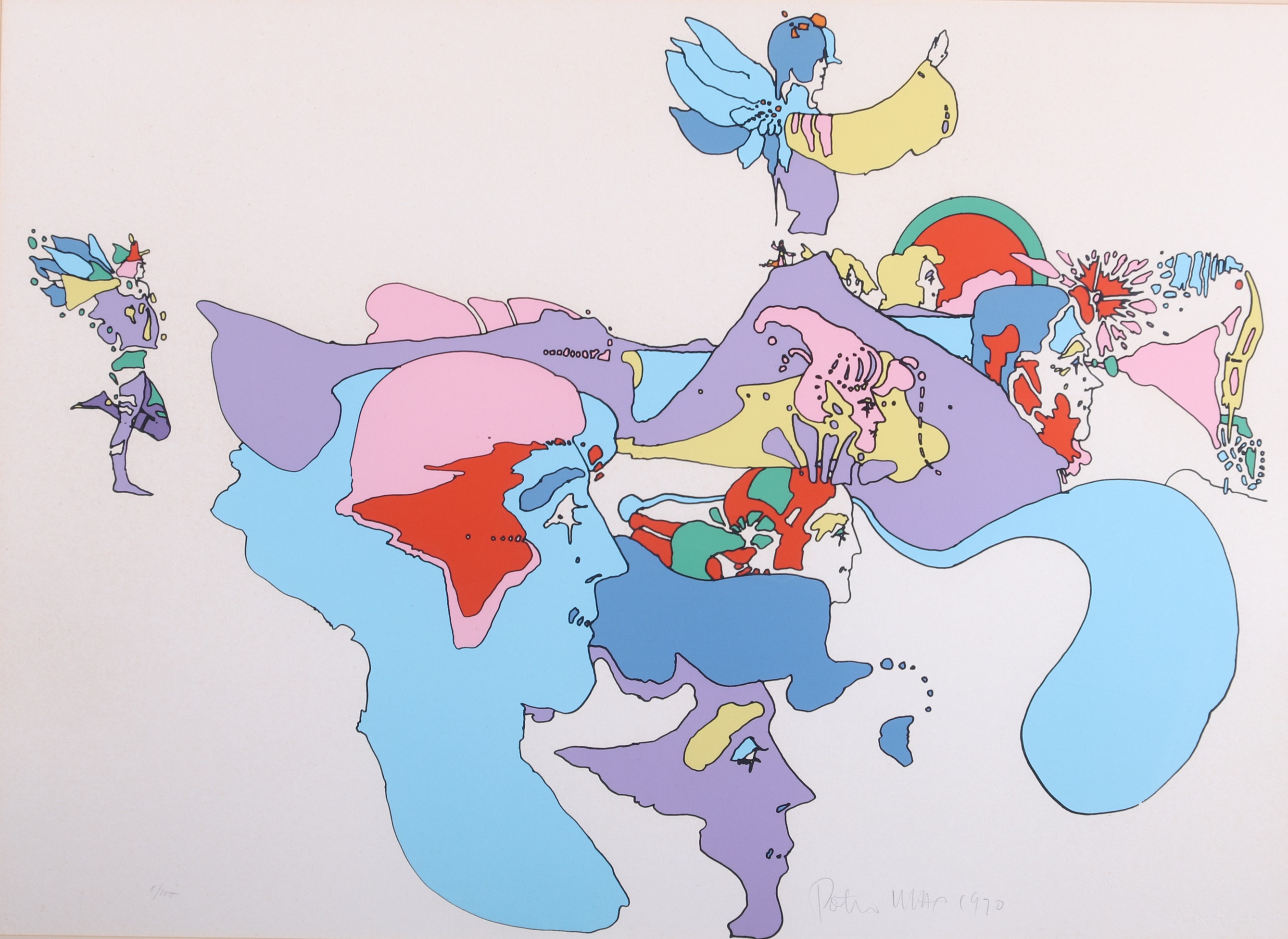 Peter Max, (American, born 1937),