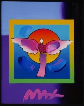 PETER MAX—ANGEL EMBELLISHED SE