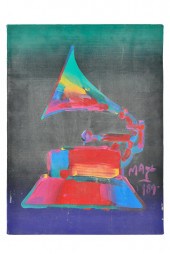 PETER MAX (B. 1937): "GRAMMY A