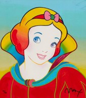 PETER MAX (B. 1937), "SNOW WHI