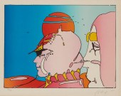 PETER MAX (B. 1937), "TALKING