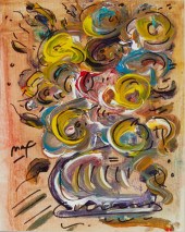 PETER MAX (B.1937), ABSTRACT F
