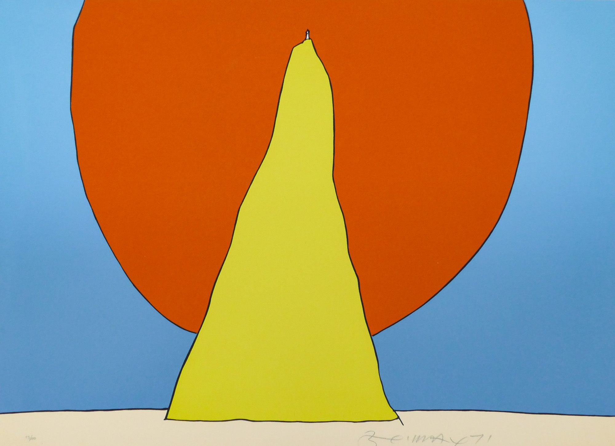 Peter Max (b.1937 American)