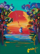 PETER MAX (B.1937), "BETTER WO
