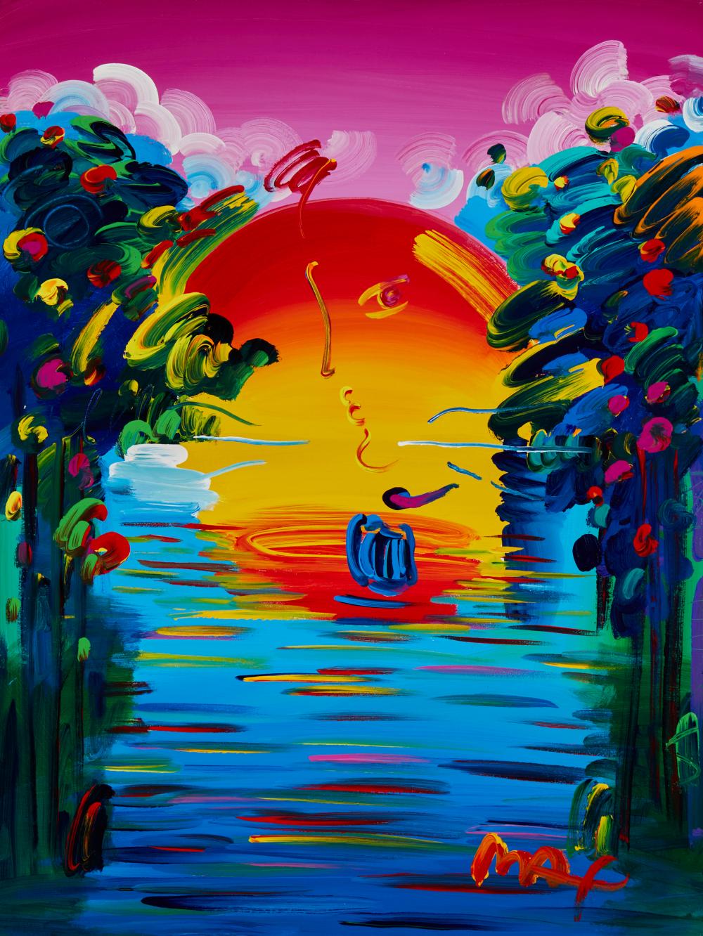 PETER MAX (B.1937), "BETTER WORLD,"