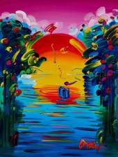 PETER MAX (B.1937), "BETTER WO
