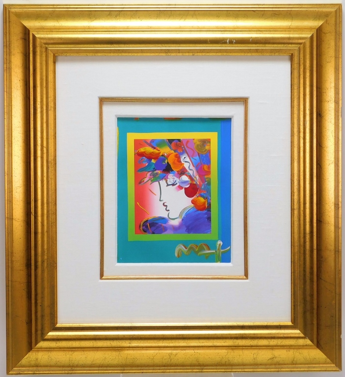 PETER MAX BLUSHING BEAUTY MIXED