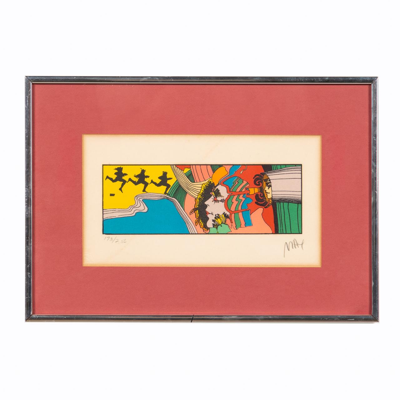 PETER MAX "BREAKTHROUGH" POP ART