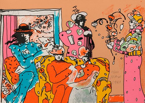 PETER MAX / FLOWER GARDEN