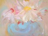 PETER MAX LARGE O/C STILL LIFE