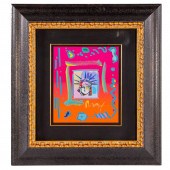PETER MAX. "LIBERTY HEAD II,"