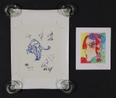 PETER MAX LITHOGRAPH & NANO LO