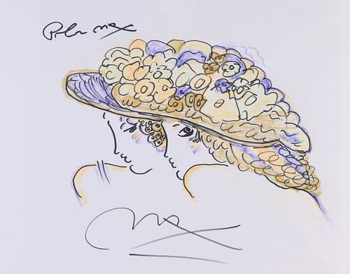 PETER MAX - MARKER ON PAPER