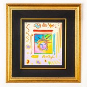 PETER MAX MIXED MEDIA ART COLL