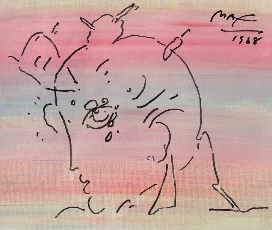 PETER MAX MIXED MEDIA