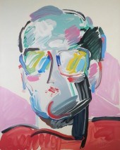 PETER MAX, NEO MAN, LITHOGRAPH