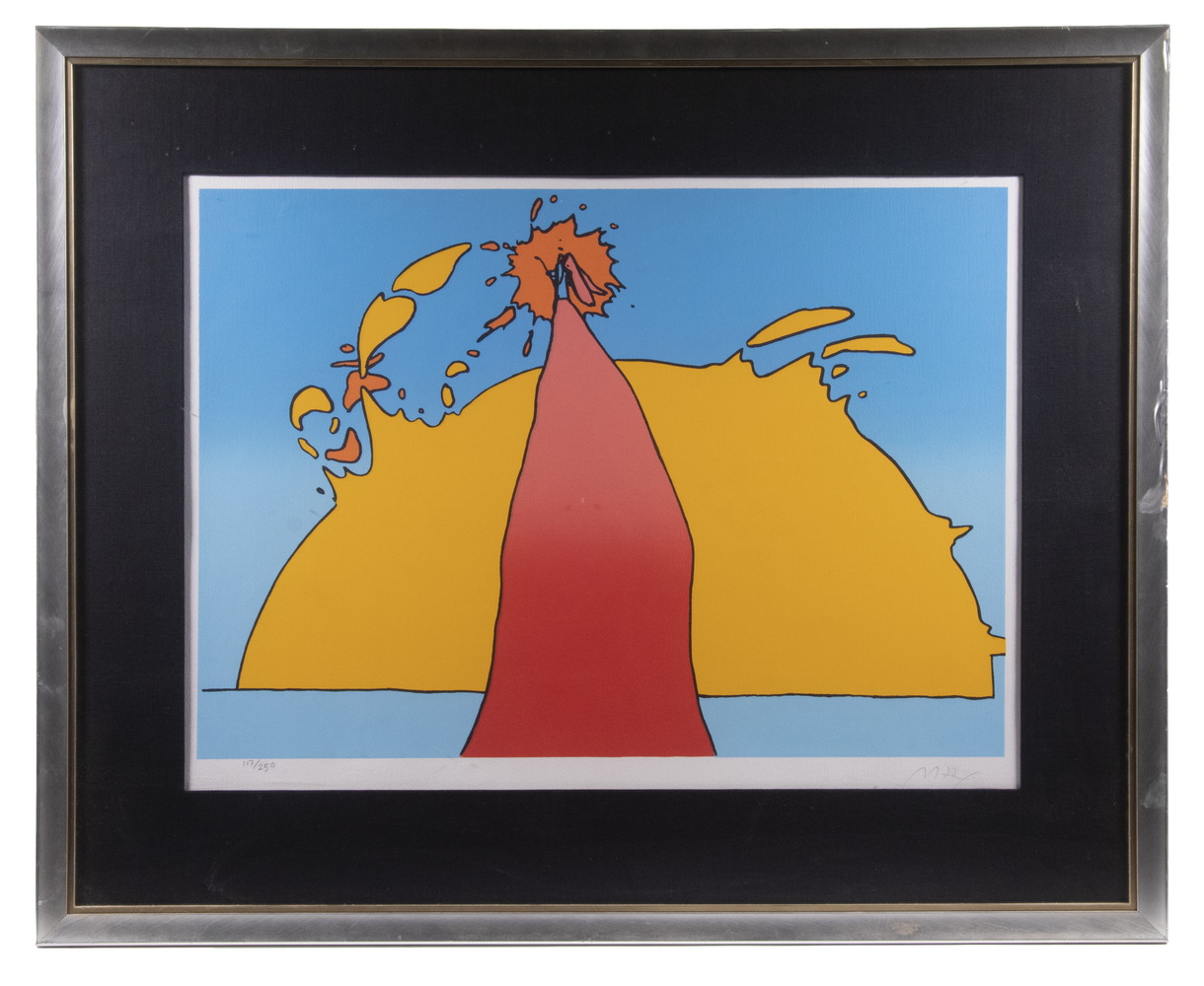 PETER MAX (NY/GERMANY, 1937 - )