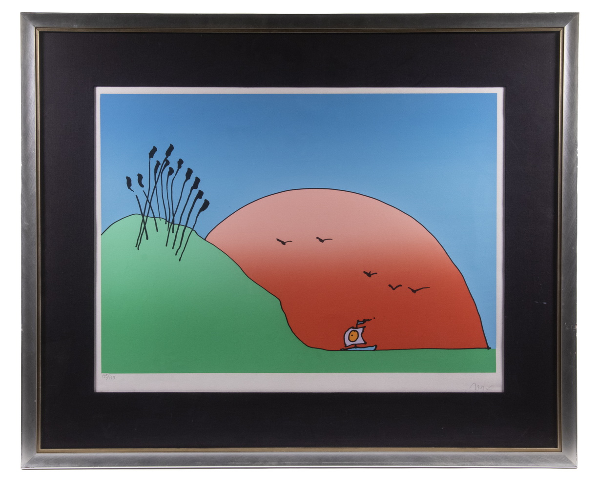PETER MAX (NY/GERMANY, 1937 - )