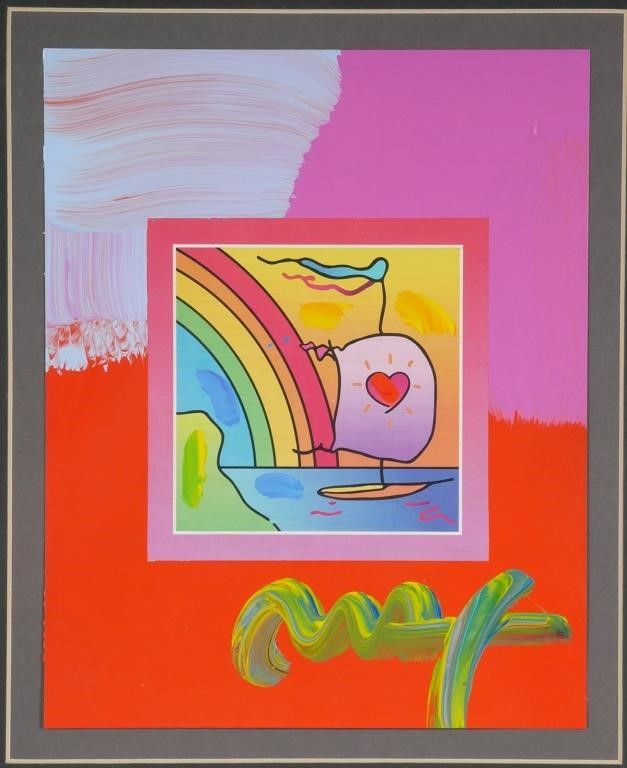 PETER MAX ORIGINAL PAINTINGOriginal