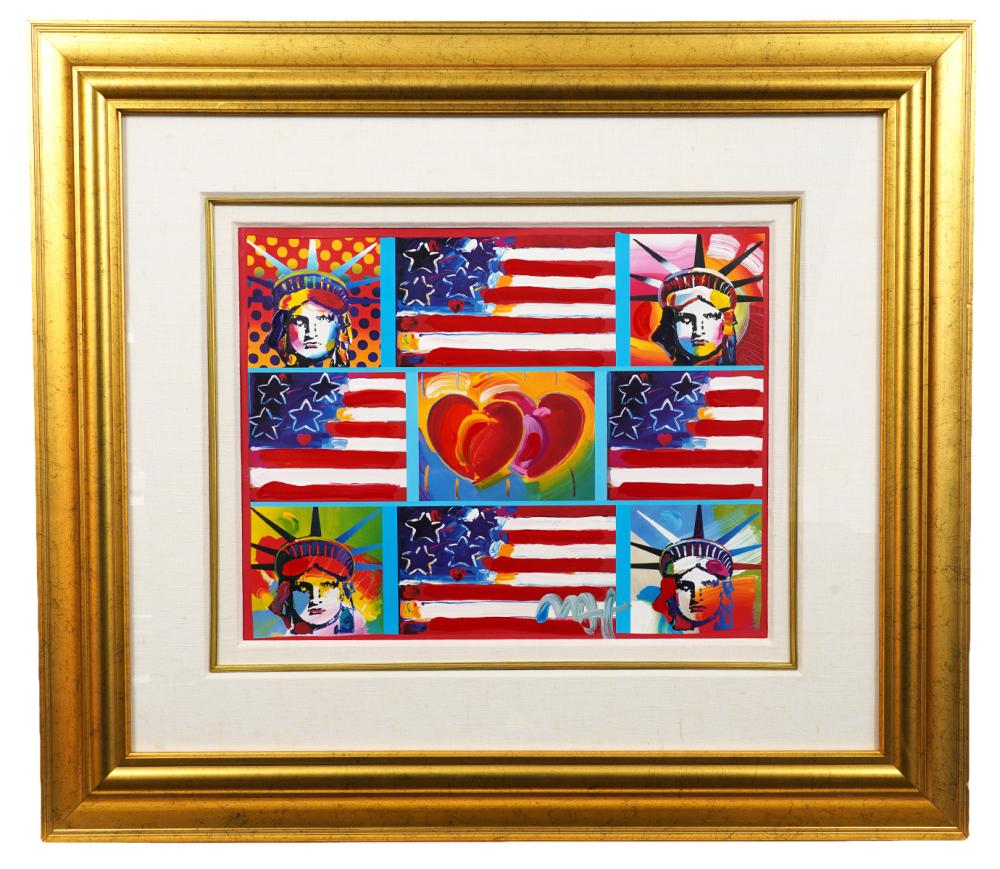 PETER MAX 'PATRIOTIC SERIES'