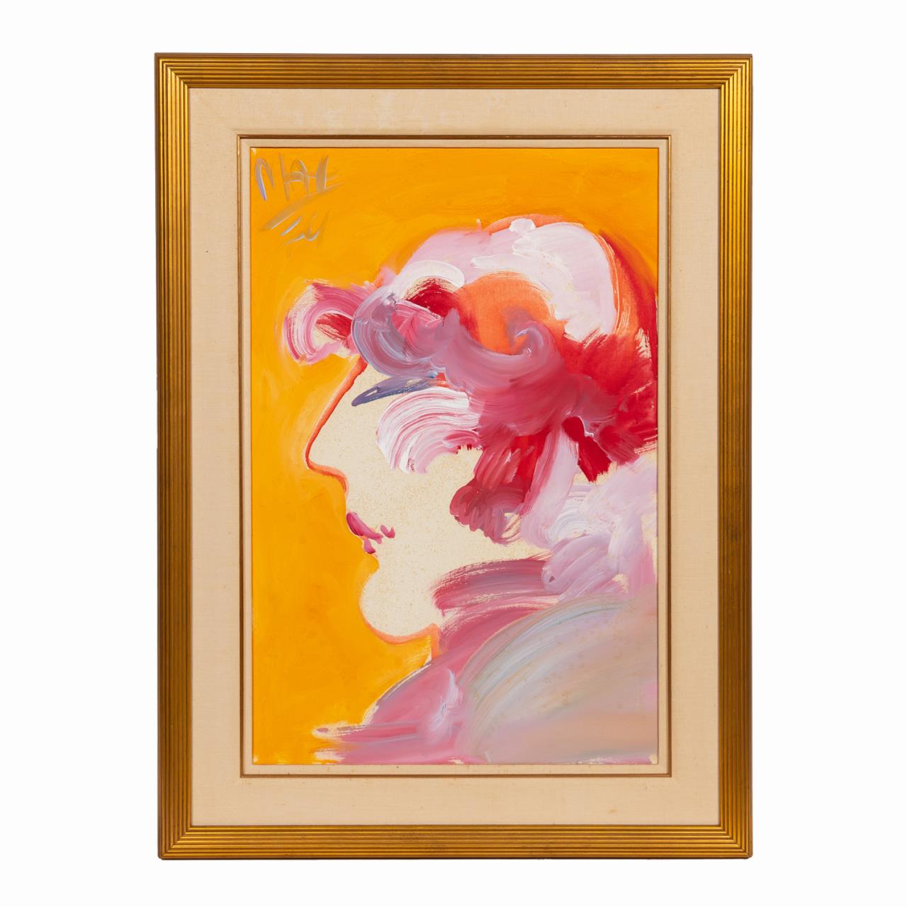 PETER MAX, POP ART OIL ON CANVAS,