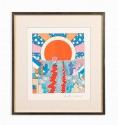 PETER MAX "SAILING NEW WORLDS"