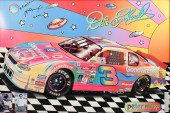 PETER MAX SIGNED DALE EARNHARD