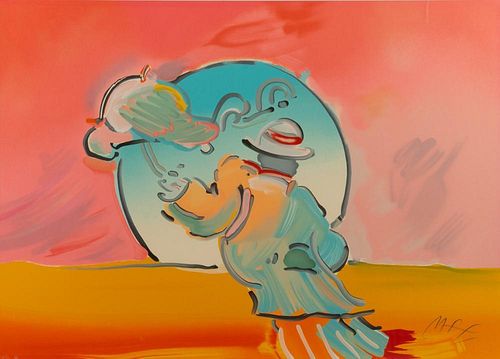 PETER MAX SIGNED SERIGRAPH,