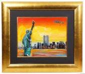 PETER MAX 'STATUE OF LIBERTY A