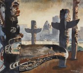 PETER MCINTYRE (1910-1995), "V