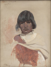 PETER MORAN, PUEBLO WOMAN PORT