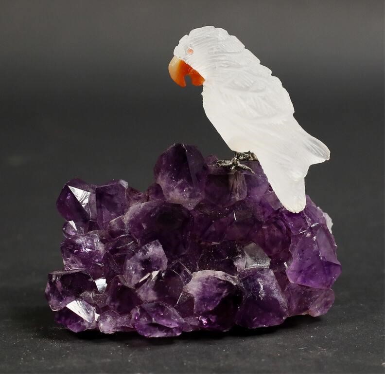 PETER MULLER QUARTZ PARROT ON