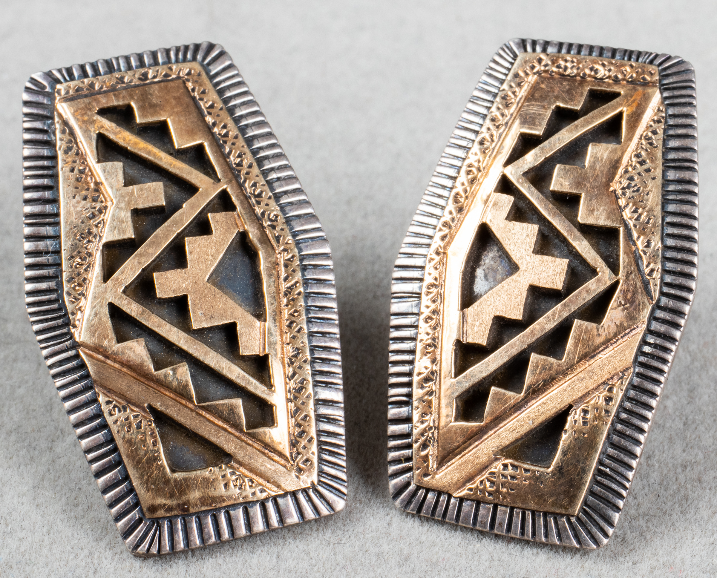 PETER NELSON NAVAJO 14K GOLD &
