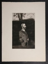 PETER PAONE "LAUTREC #3" ETCHI