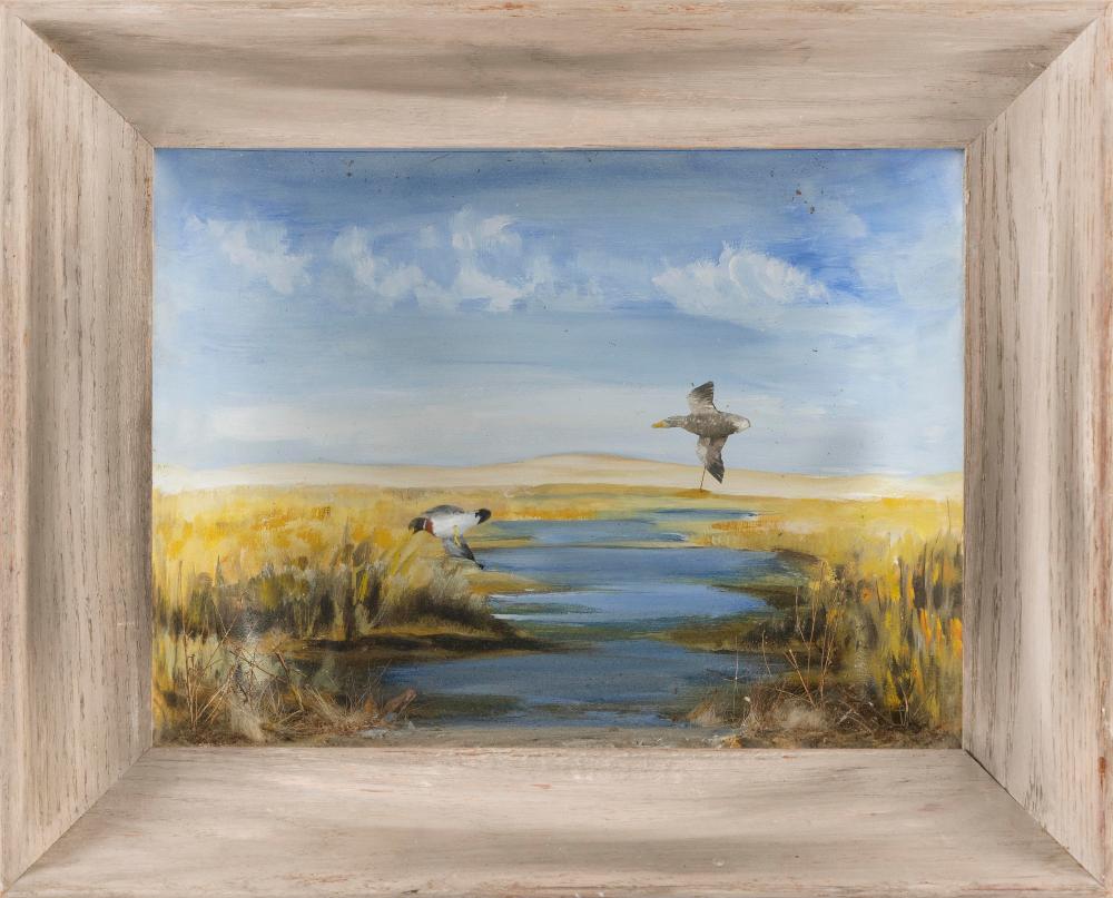 PETER PELTZ SPORTING ART SHADOW BOX