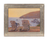 PETER POSKAS 'SEA BREEZES' OIL