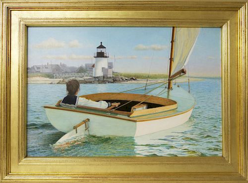 PETER QUIDLEY (B. 1945) OIL ON