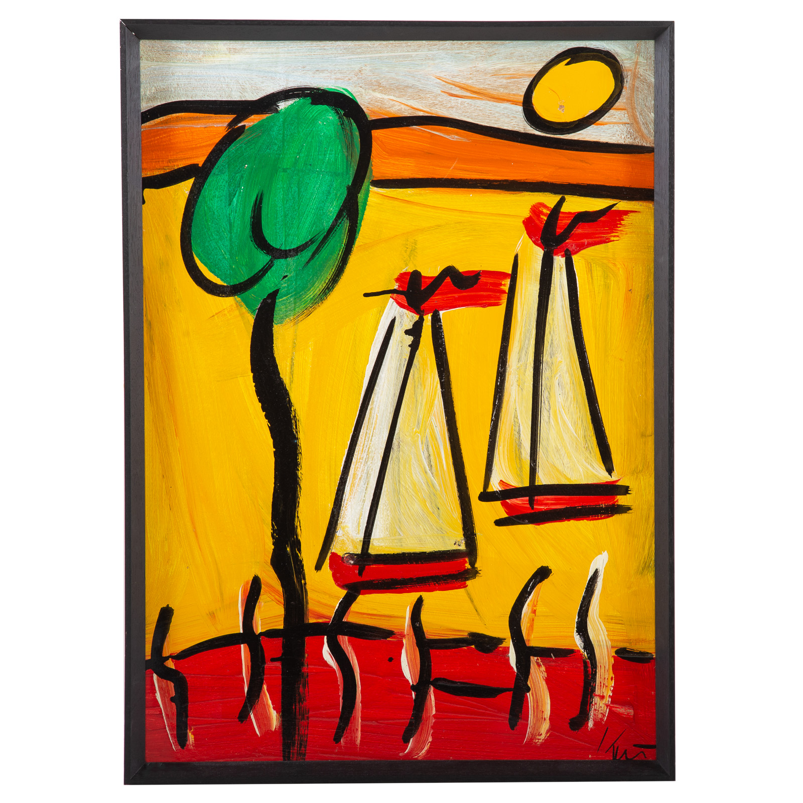 PETER ROBERT KEIL. SAILBOATS,