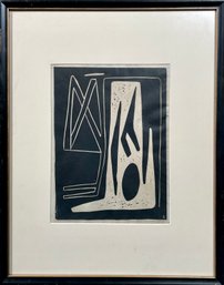 Peter Sager abstract black ink