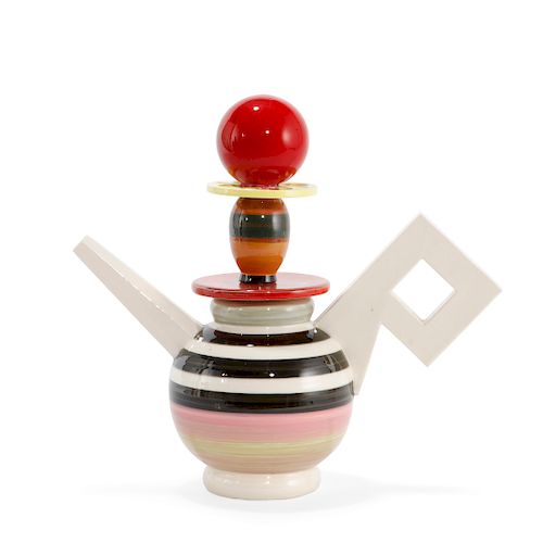 PETER SHIRE, GLAZED CERAMIC,