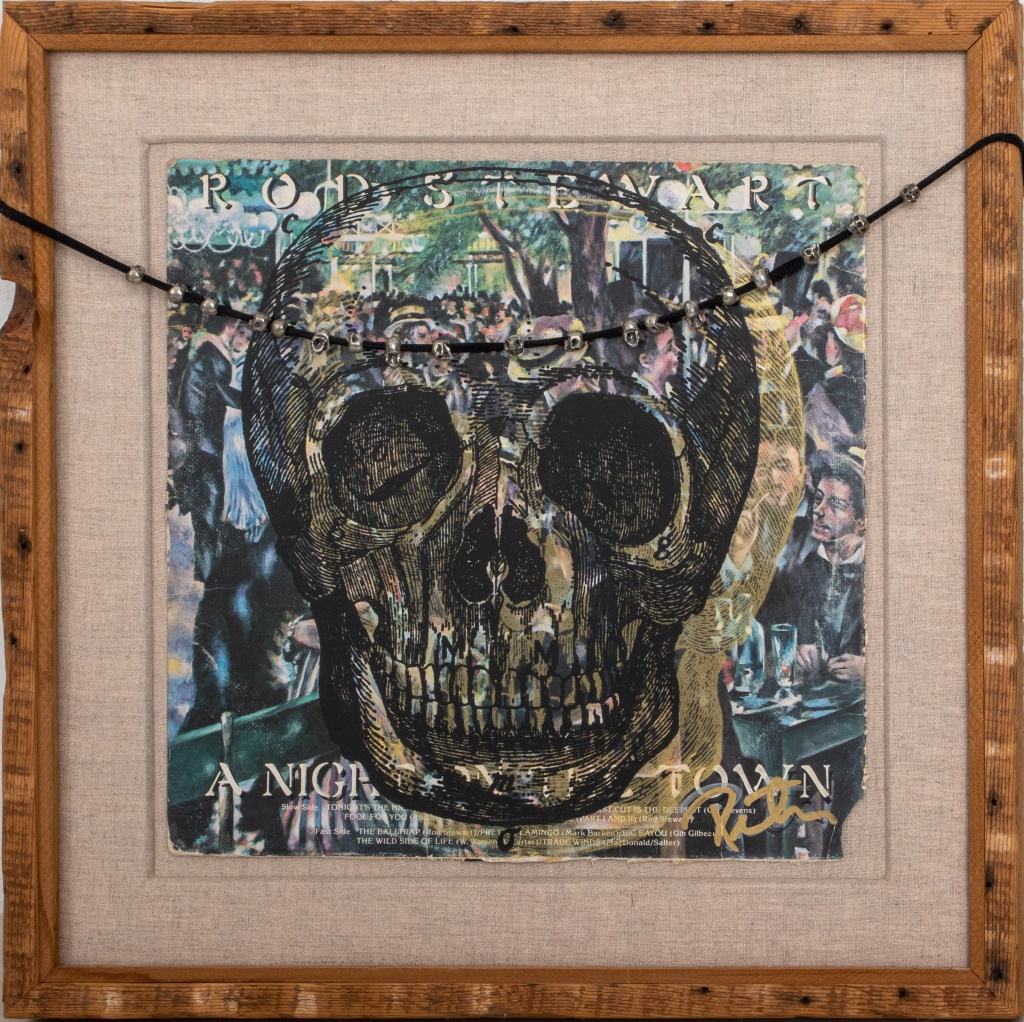 PETER TUNNEY SKULL POP ART MIXED