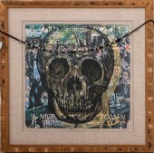 PETER TUNNEY SKULL POP ART MIX