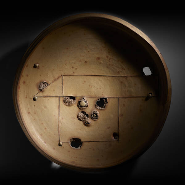 Peter Voulkos. Untitled Plate.