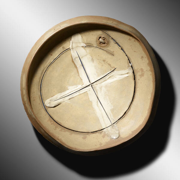 Peter Voulkos. Untitled Plate.